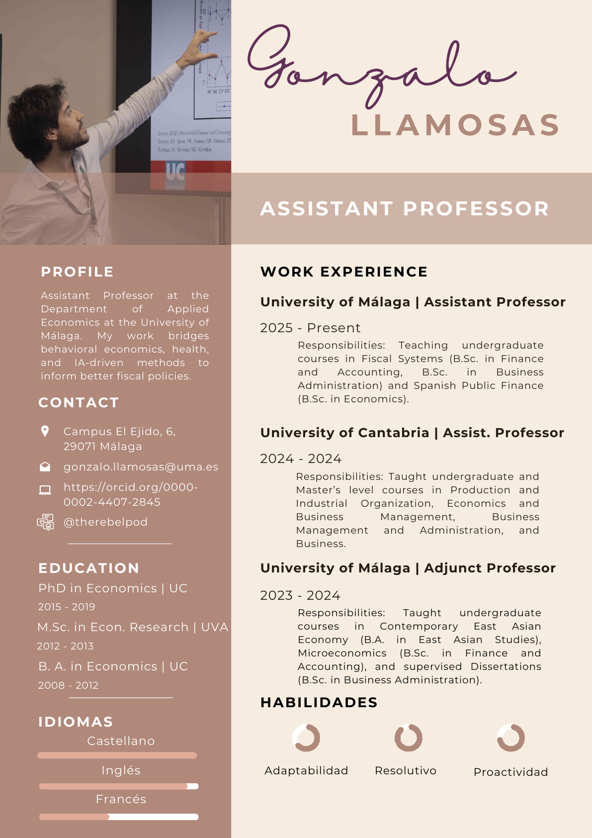 CV page 1