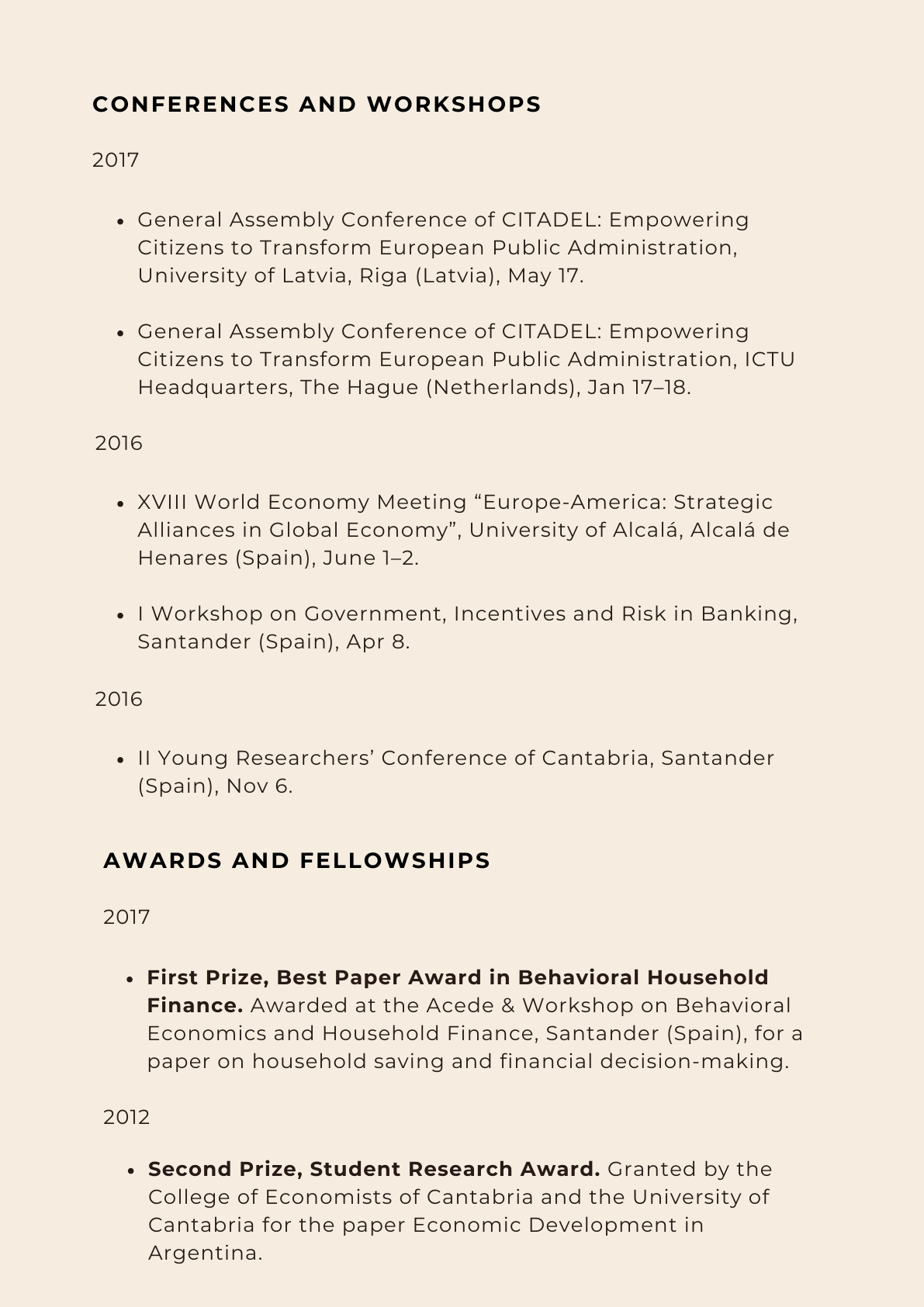 CV page 6